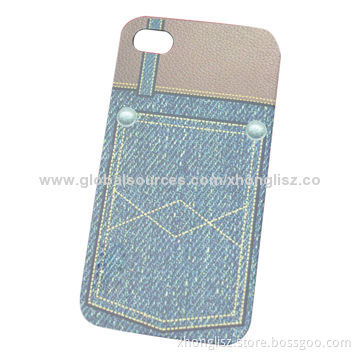 Cool Jeans PU Leather Case for iPhone, ODM and OEM Orders Accepted